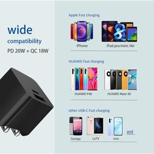 PD20W+QC18W Wall Charger